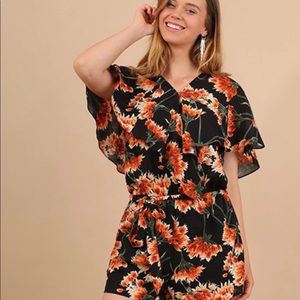 Floral Romper